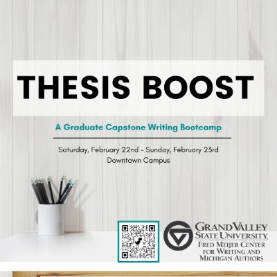 Thesis Boost: A Graduate Capstone Writing Bootcamp